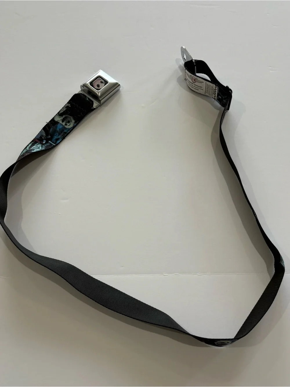 Disney Nightmare Before Christmas Jack Skellington Buckle-Down Seatbelt Belt
